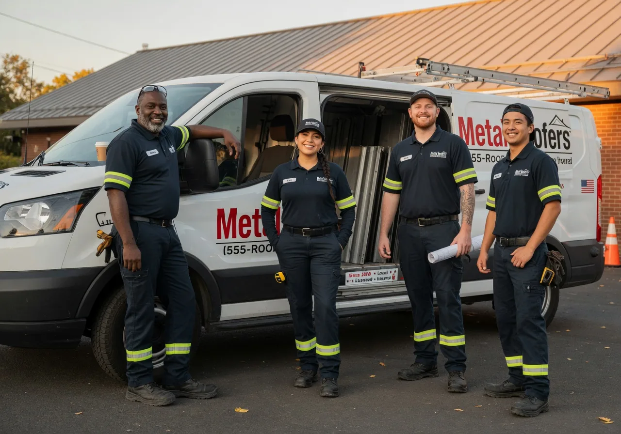 Metal Roofing Installation company in Exline, IA